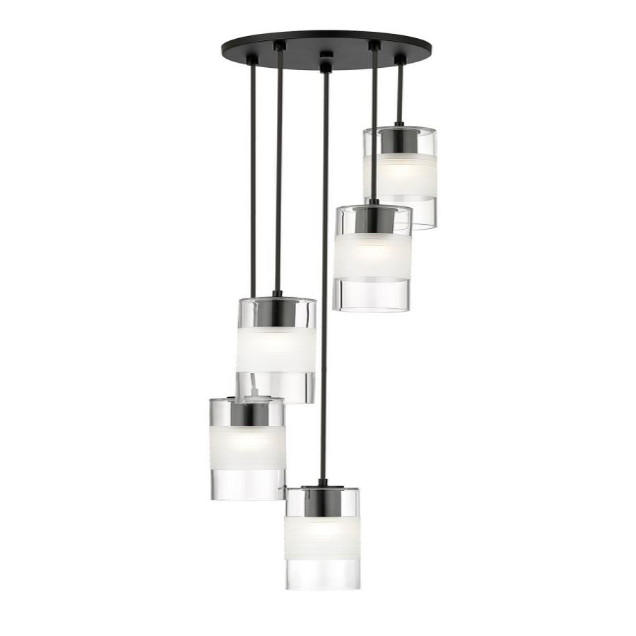 Zohar Glass Round Chandelier