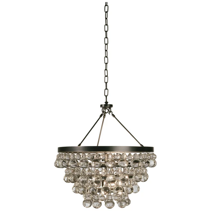 Abbe Waterdrop Round Chandelier 21"