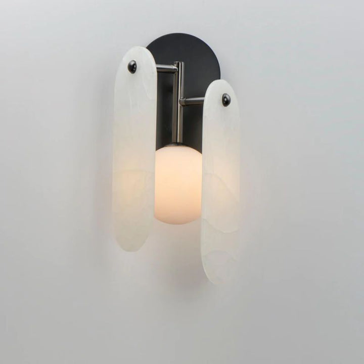 Studio M Alabaster Megalith Wall Sconce