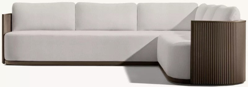 Byran Aluminum Right-Arm L-Sectional