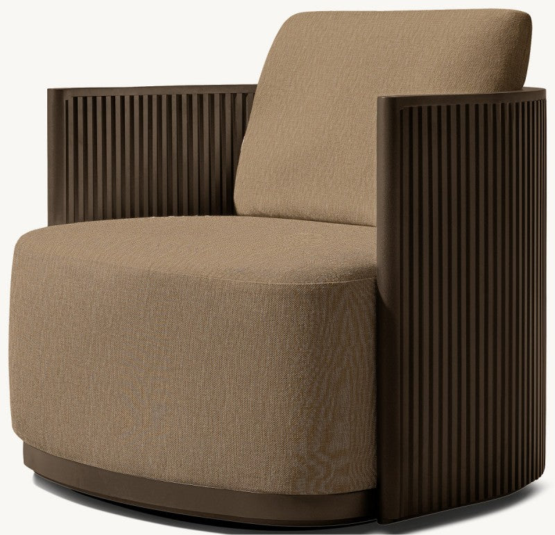 Byran Aluminum Swivel Lounge Chair