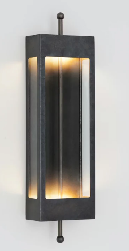 Sammy Outdoor Glass Wall Sconce
