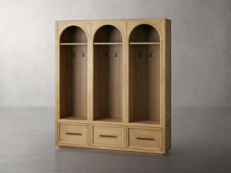 Hendy Triple Entryway Cabinet 70”