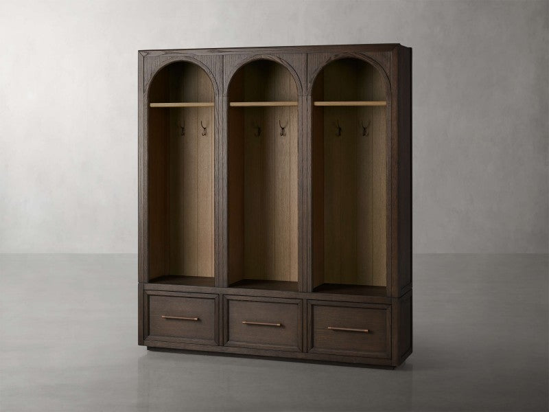 Hendy Triple Entryway Cabinet 70”