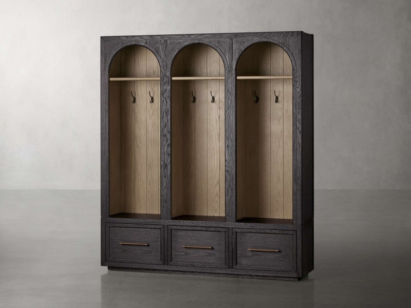 Hendy Triple Entryway Cabinet 70”