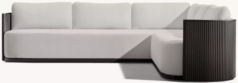 Byran Aluminum Right-Arm L-Sectional