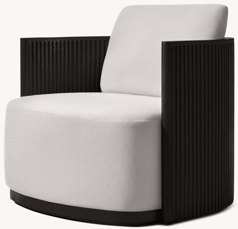 Byran Aluminum Swivel Lounge Chair