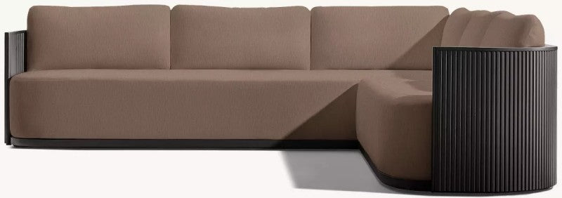 Byran Aluminum Right-Arm L-Sectional