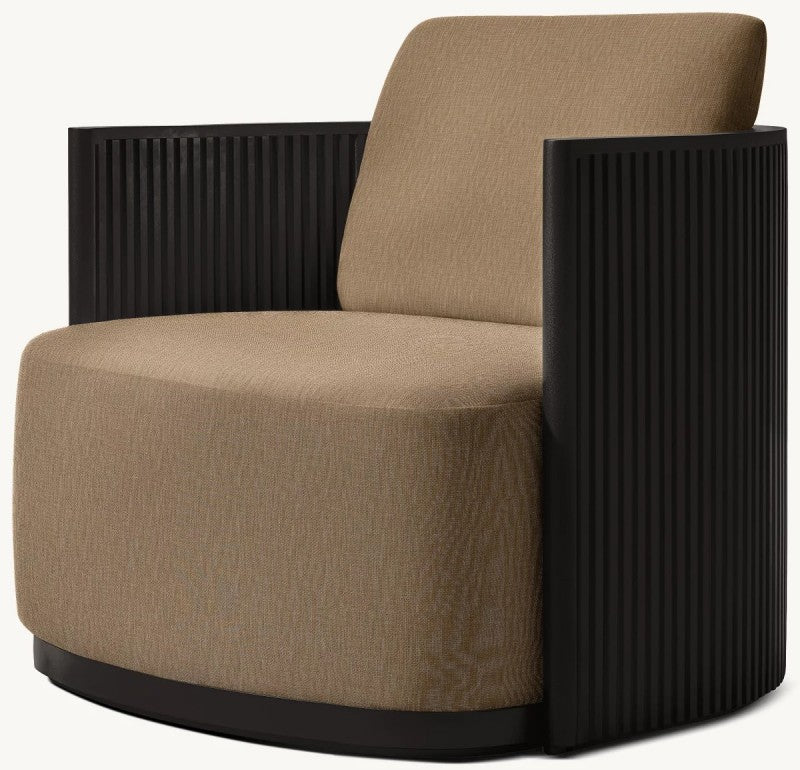 Byran Aluminum Swivel Lounge Chair