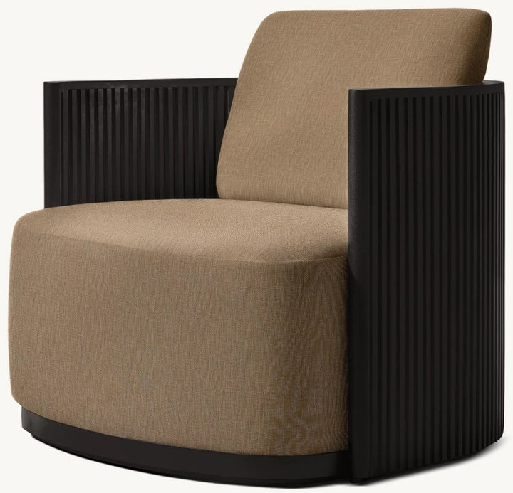 Byran Aluminum Swivel Lounge Chair