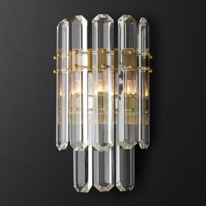 Abigail Prism 2-Tier Wall Sconce