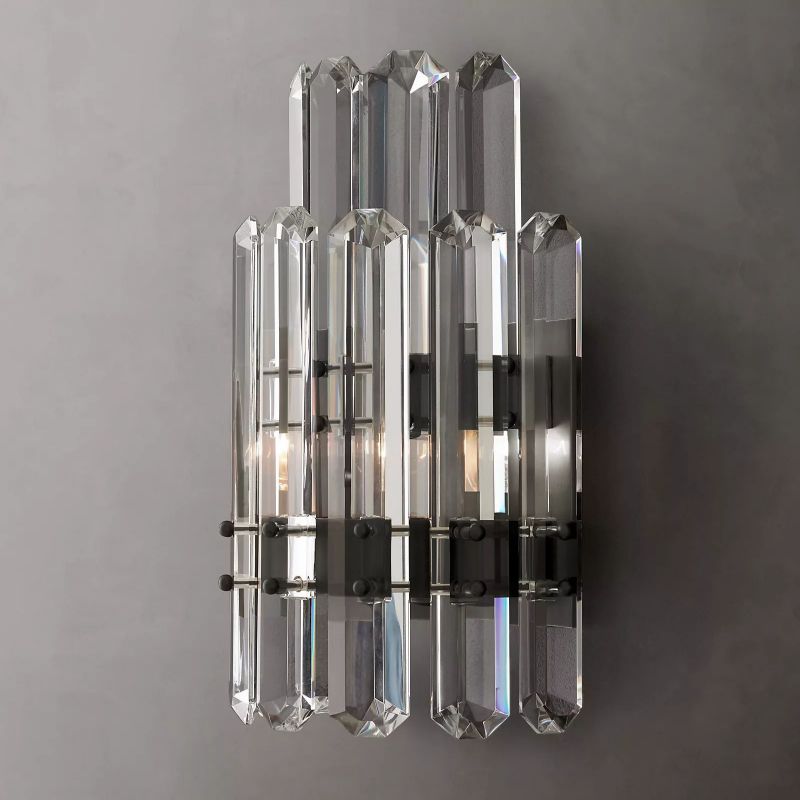 Abigail Prism 2-Tier Wall Sconce