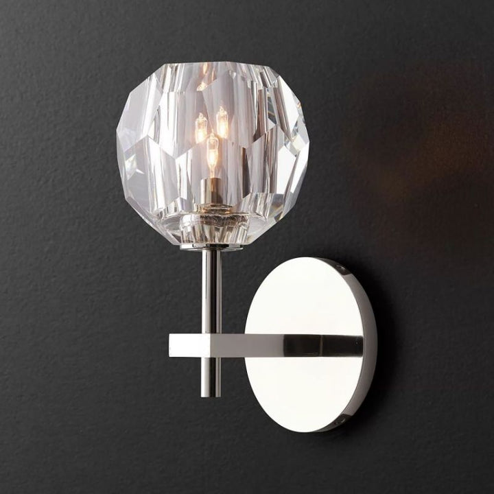 Balle Clear Glass Sconce