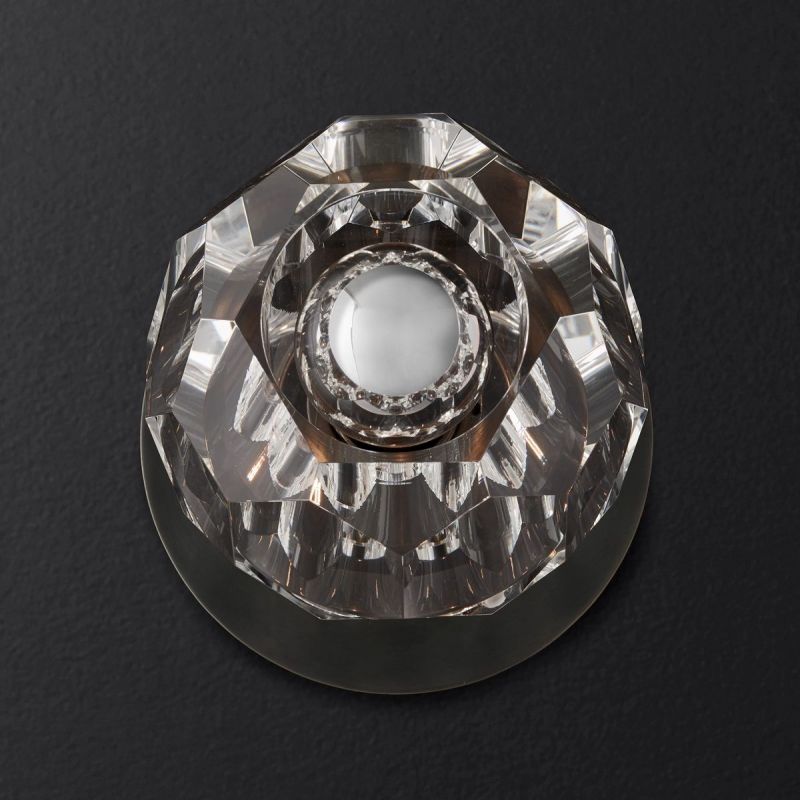 Balle Clear Glass Tiny Wall Sconce