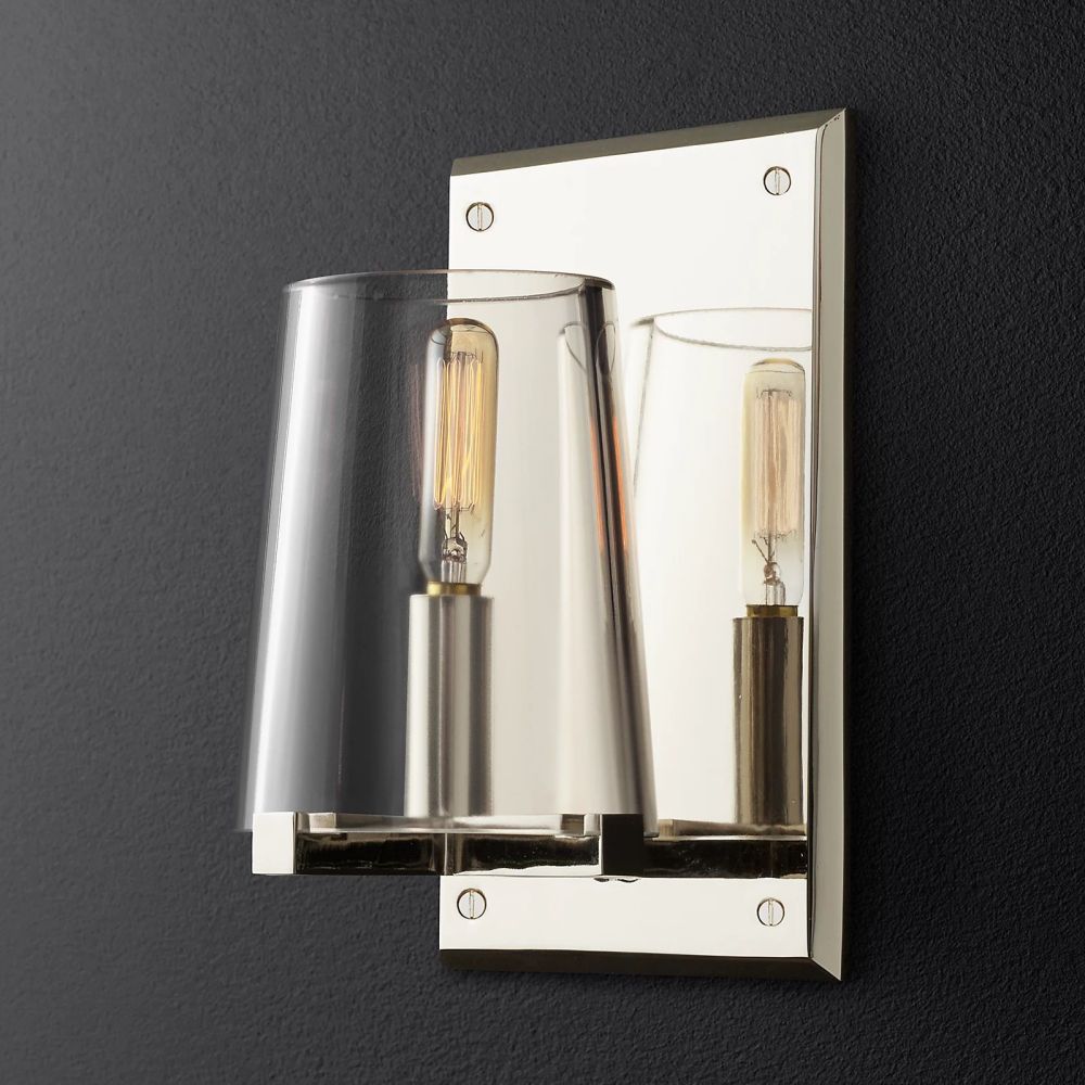 Briesha Glass Wall Sconce