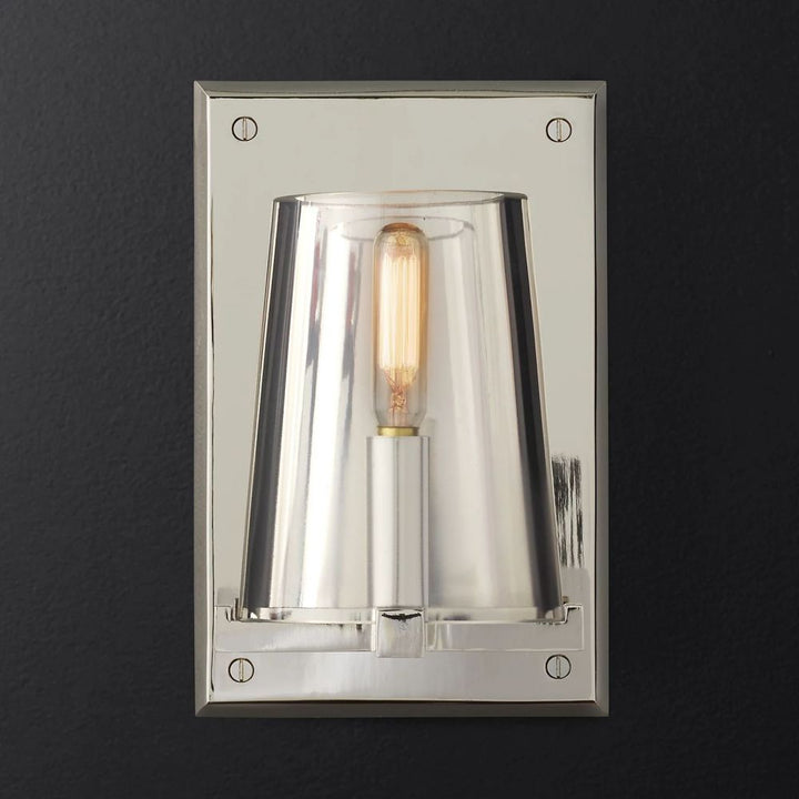 Briesha Glass Wall Sconce