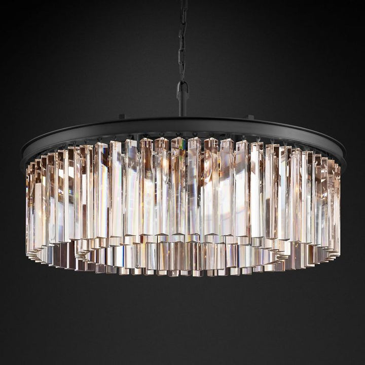 Della Single Layer Round Chandelier