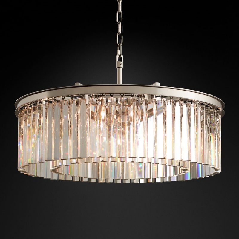 Della Single Layer Round Chandelier