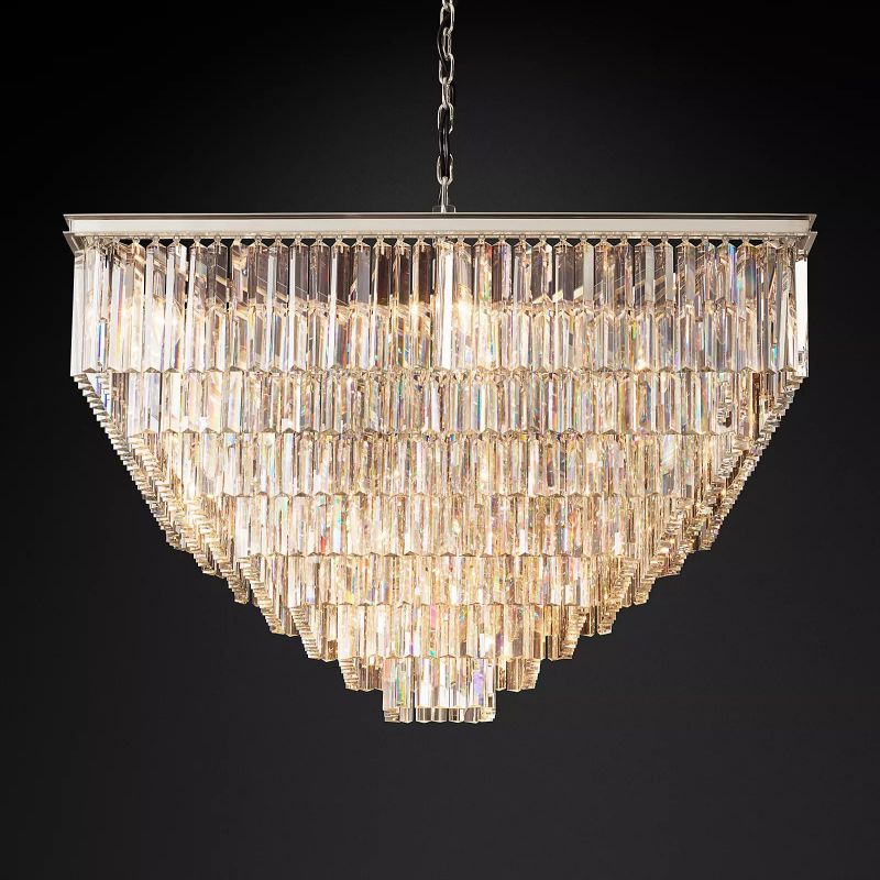 Della Square Chandelier 47"