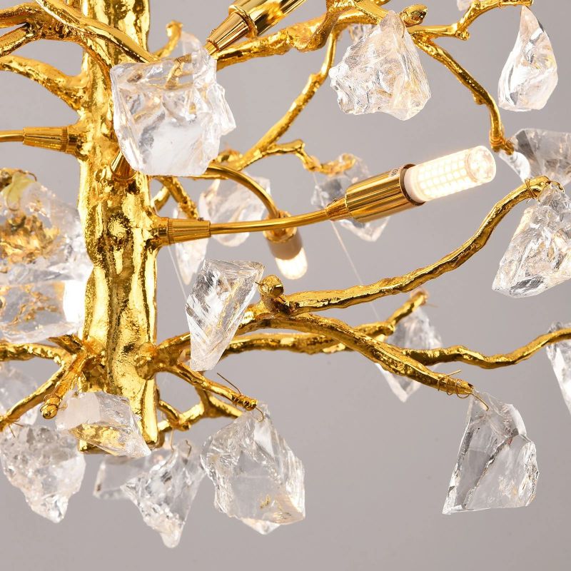 Jacky Glass Branch Chandelier