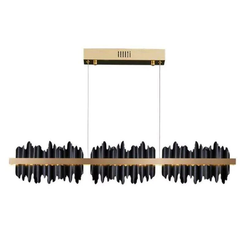 Elvira Modern Sculpture Linear Chandelier