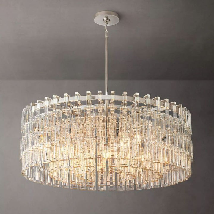 Maggie Crystal Round Chandelier 36"