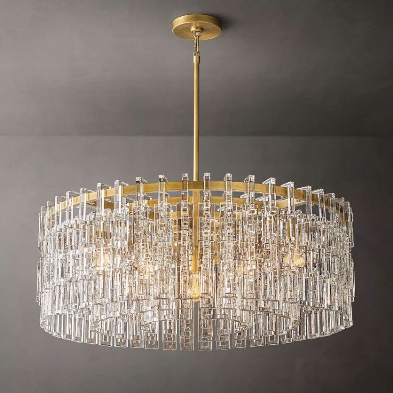 Maggie Crystal Round Chandelier 36"