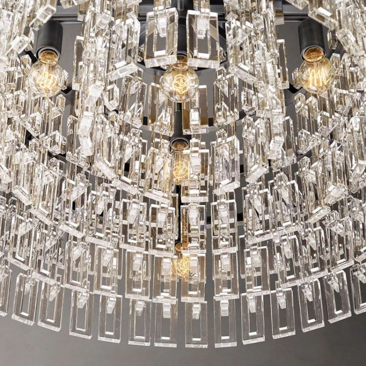 Maggie Crystal Round Chandelier 48"