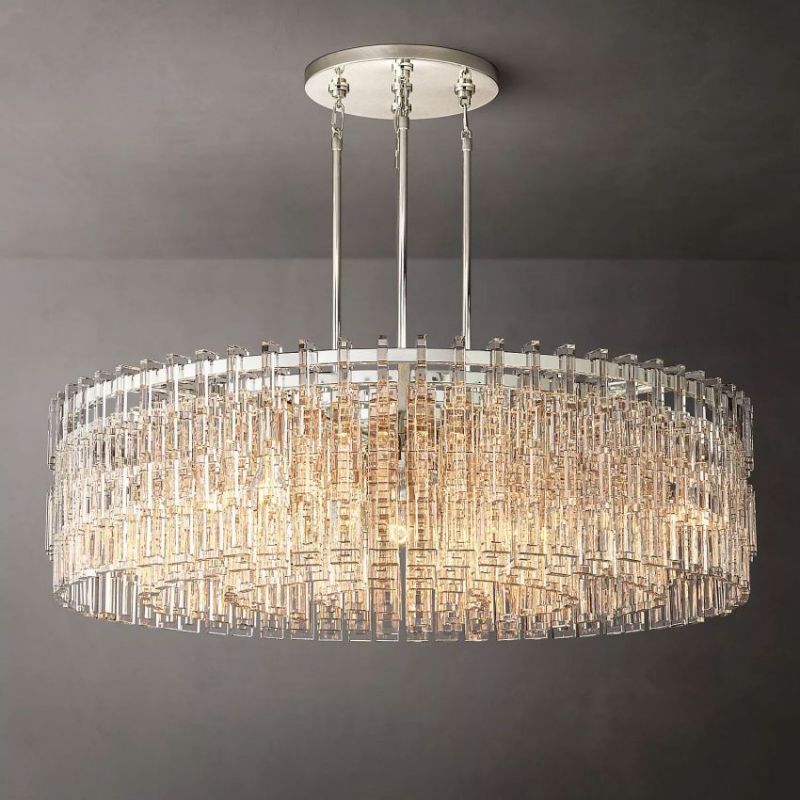 Maggie Crystal Round Chandelier 48"