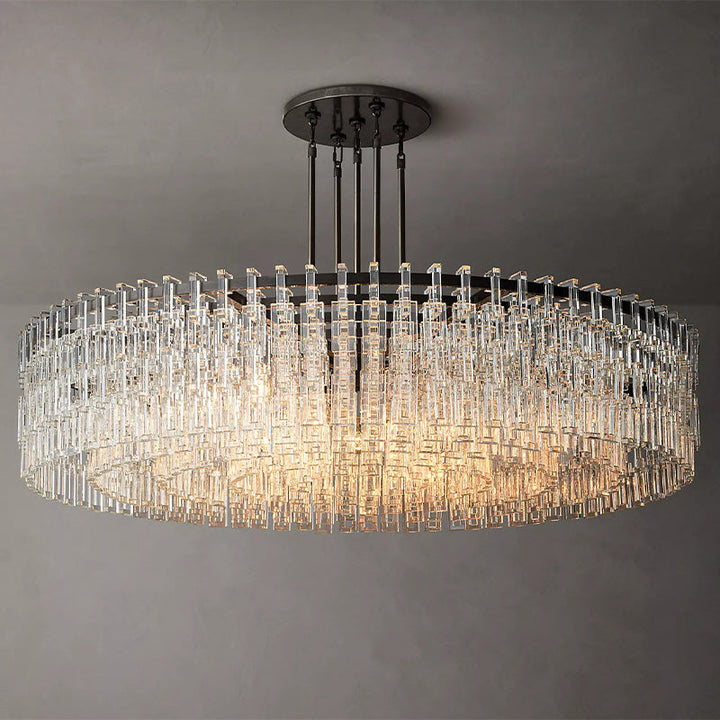 Maggie Crystal Round Chandelier 60"