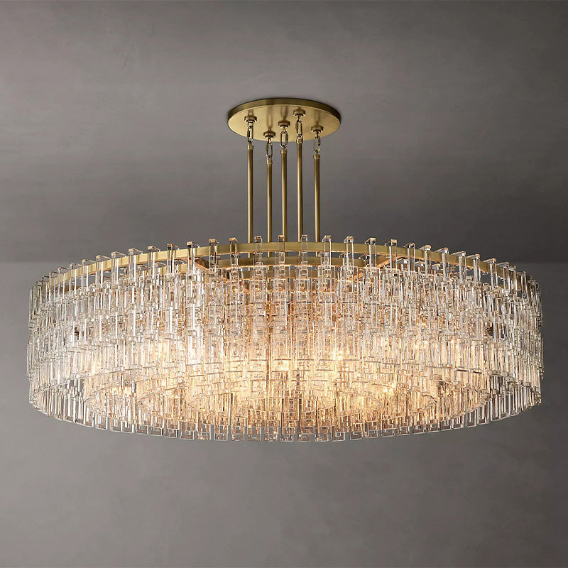 Maggie Crystal Round Chandelier 60"