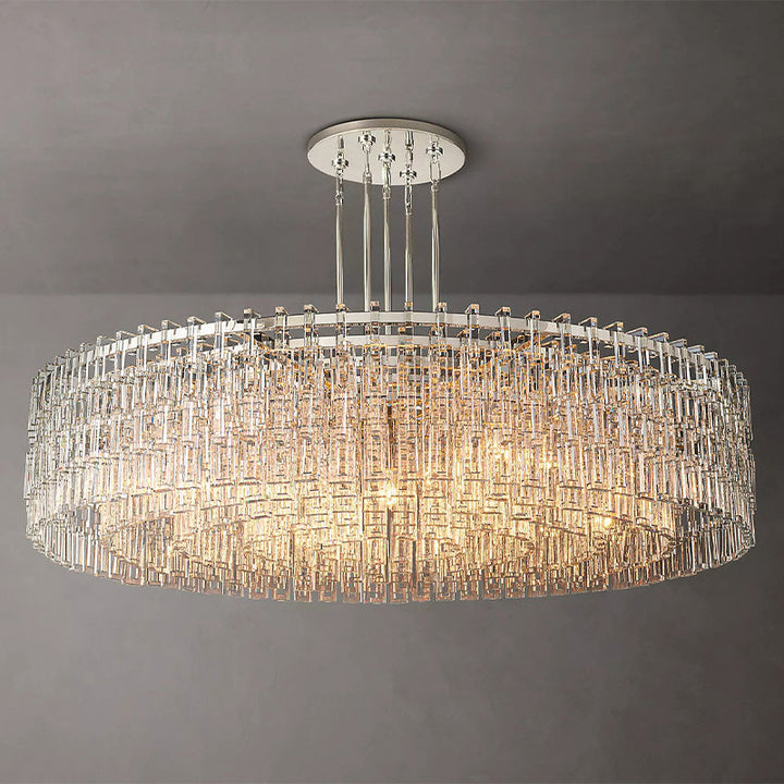 Maggie Crystal Round Chandelier 60"