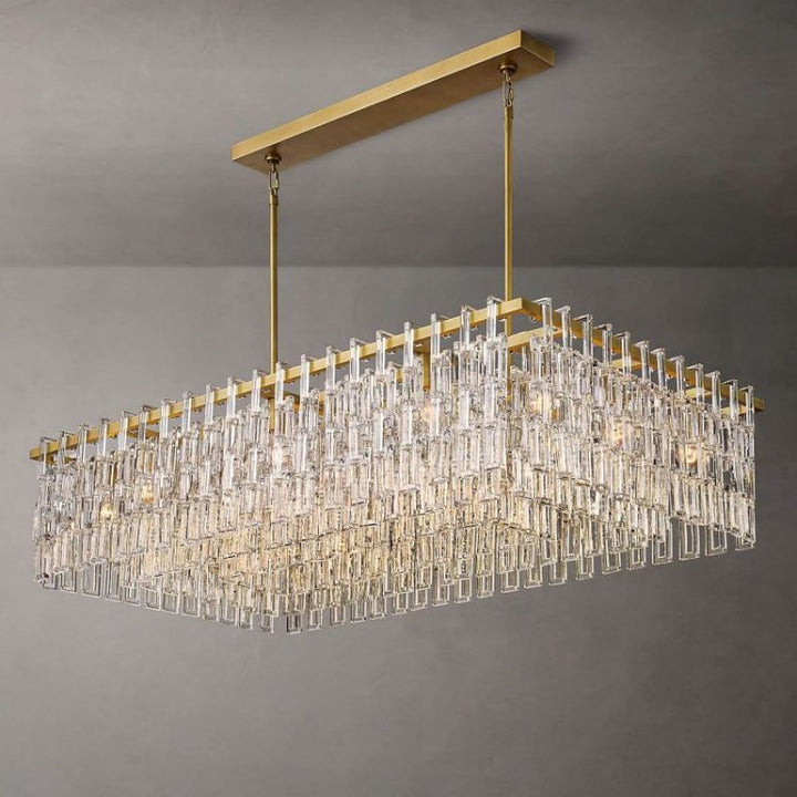 Maggie Rectangular Chandelier 60"