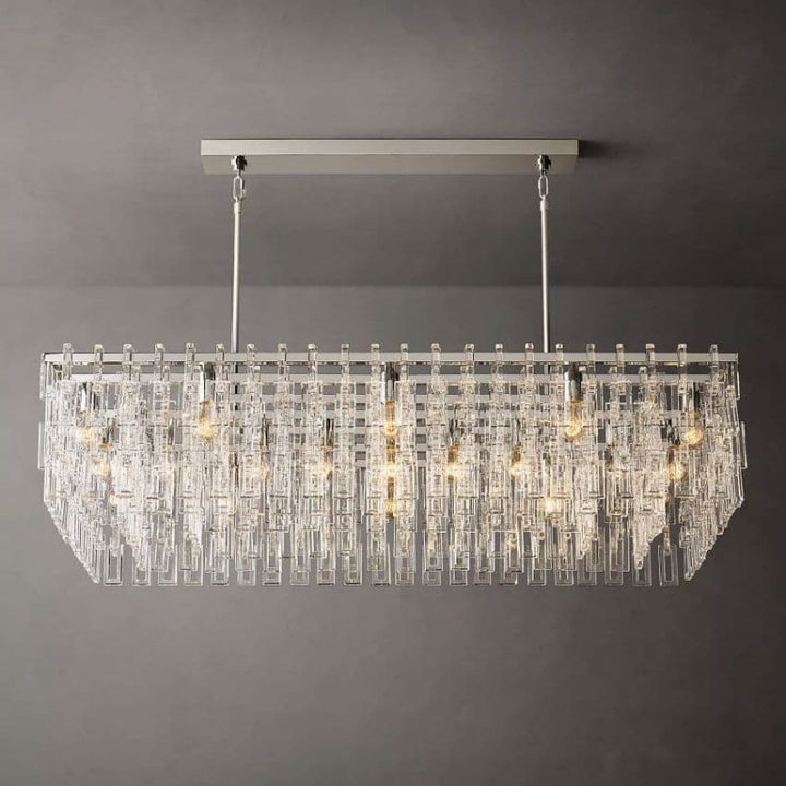 Maggie Rectangular Chandelier 60"