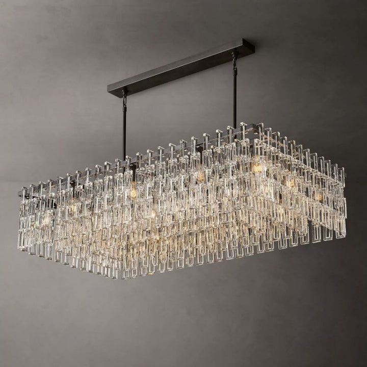 Maggie Rectangular Chandelier 60"