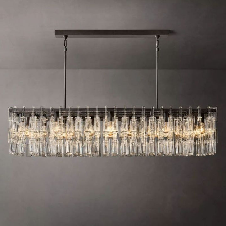 Maggie Rectangular Chandelier 72"