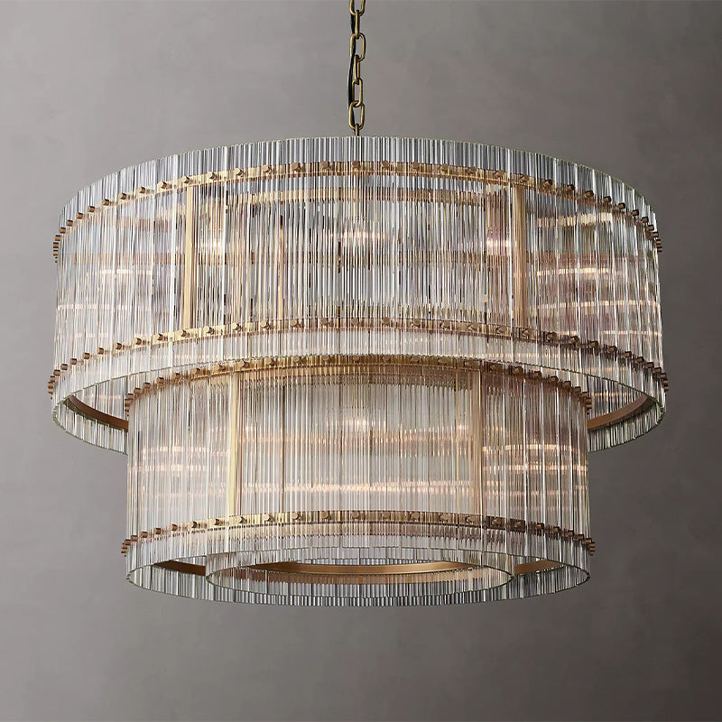 Mervin 2-Tier Round Chandelier 48"