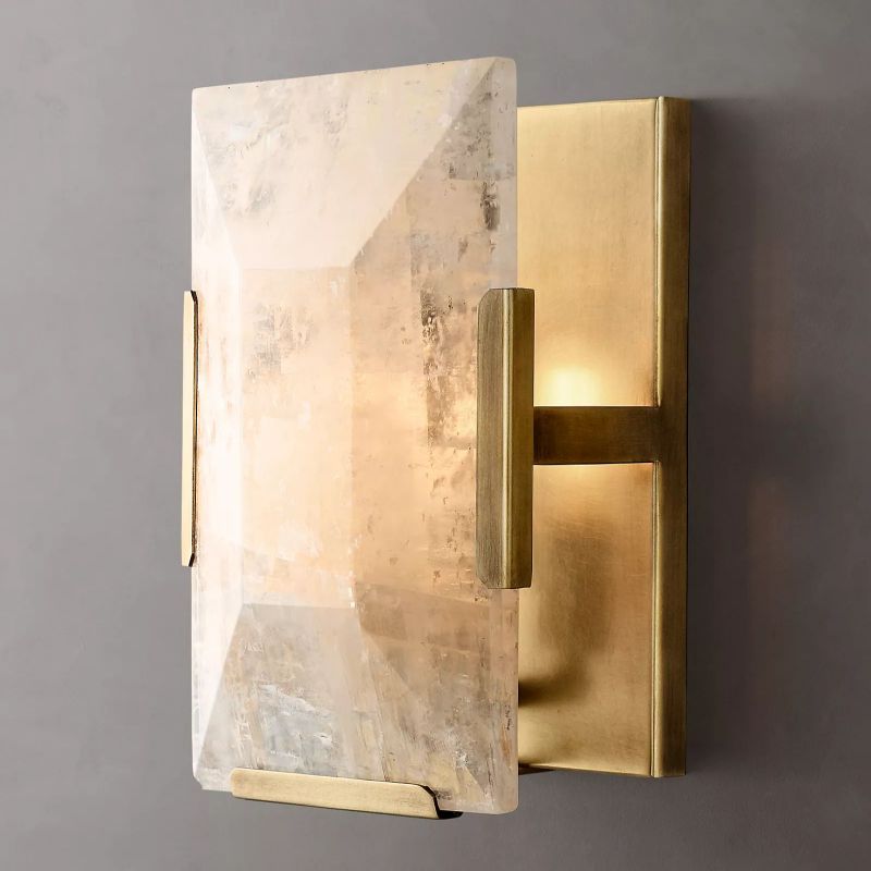 Paula Calcite Short Wall Sconce