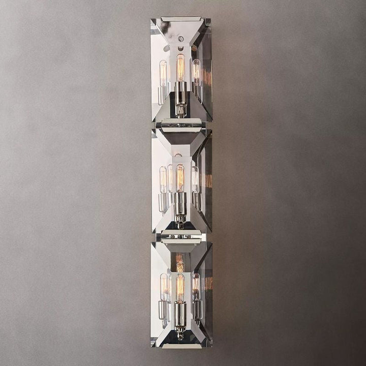 Paula Crystal Triple Wall Sconce