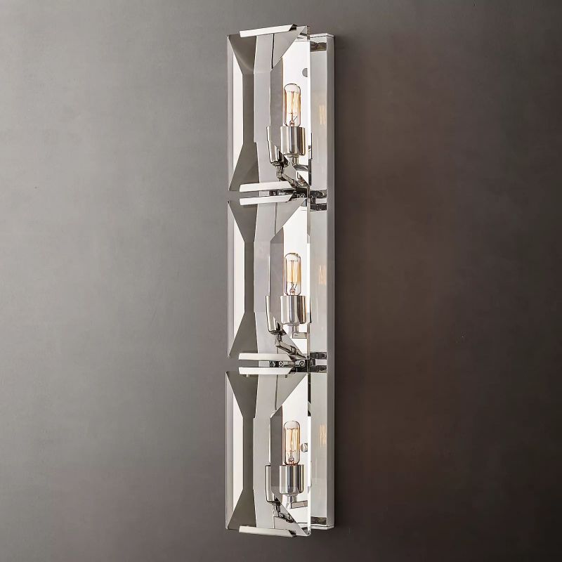 Paula Crystal Triple Wall Sconce