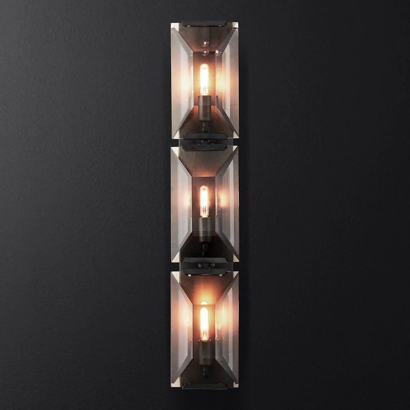 Paula Crystal Triple Wall Sconce