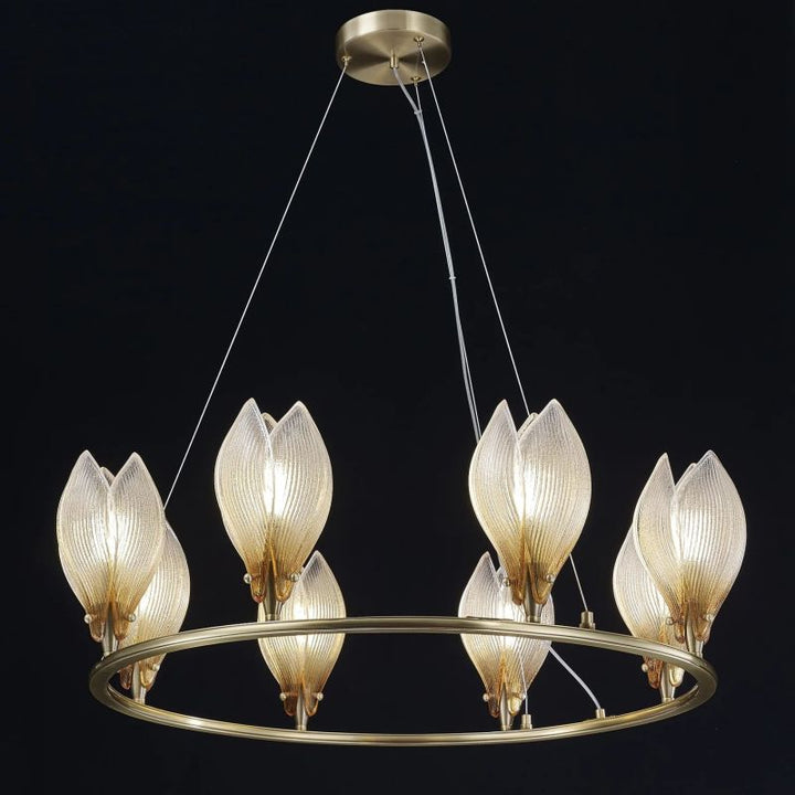 Penny Round Branch Chandelier