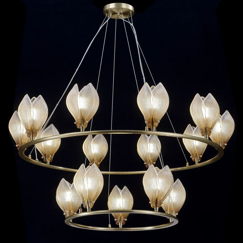 Penny Round Branch Chandelier