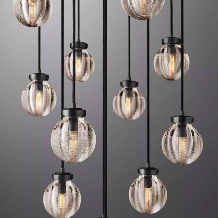 Popular Pearl Ball Round Chandelier 22"