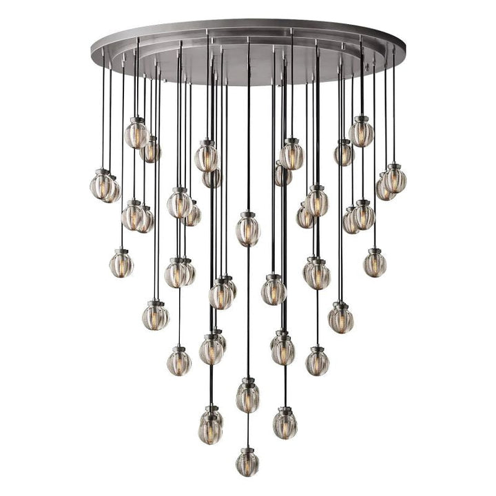 Popular Pearl Ball Round Chandelier 60"