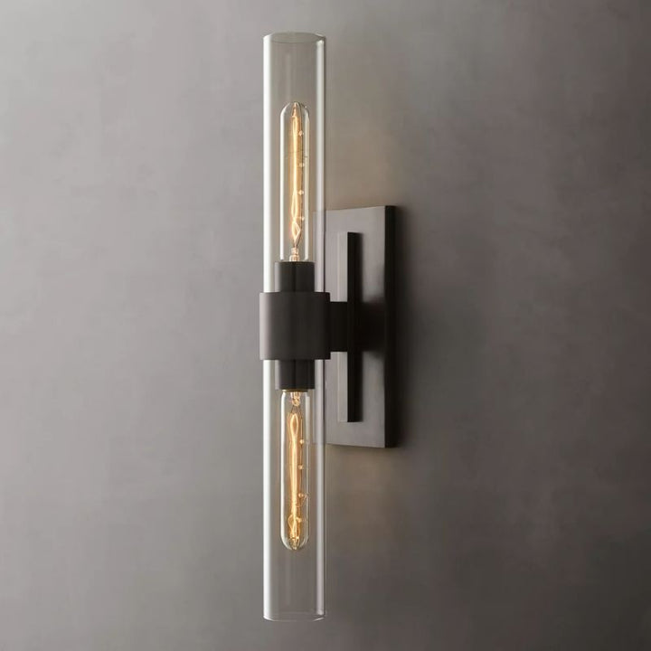 Rata Modern Fashion Glass Linear Sconce 23"H