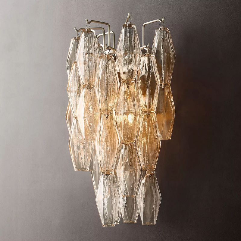 Vicky Clear Glass Wall Sconce